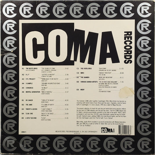 Various : COMA - The Album (2xLP, Comp)