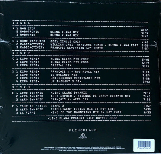 Kraftwerk : Remixes (3xLP, Comp, Ltd, Yel)