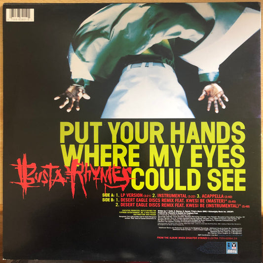 Busta Rhymes - Put Your Hands Where My Eyes Could See (12") (Very Good Plus (VG+)) - Skanderborg Vinyl