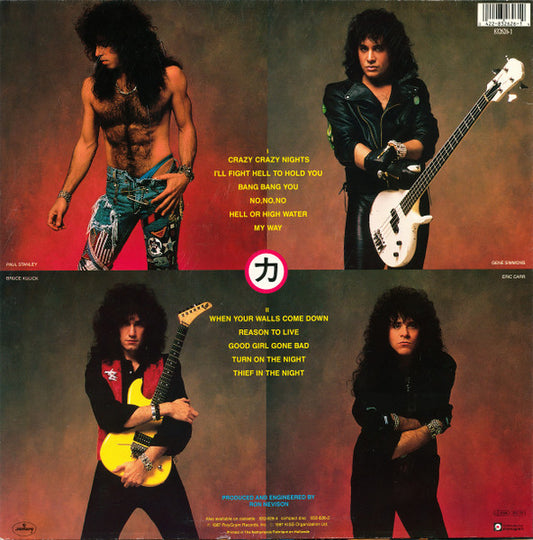 Kiss : Crazy Nights (LP, Album)