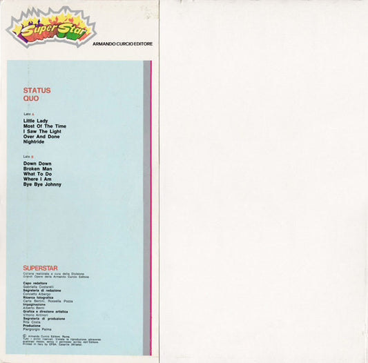 Status Quo : Status Quo (LP, Album, RE)