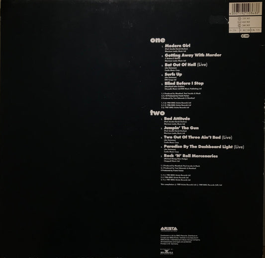 Meat Loaf : Prime Cuts (LP, Comp)