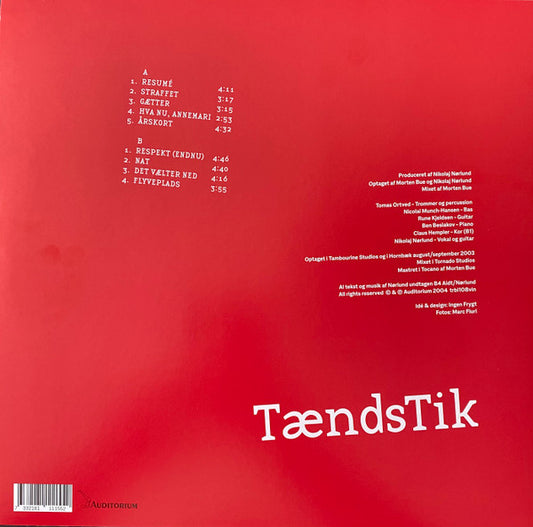 Nikolaj Nørlund : Tændstik (LP, RE, Red)