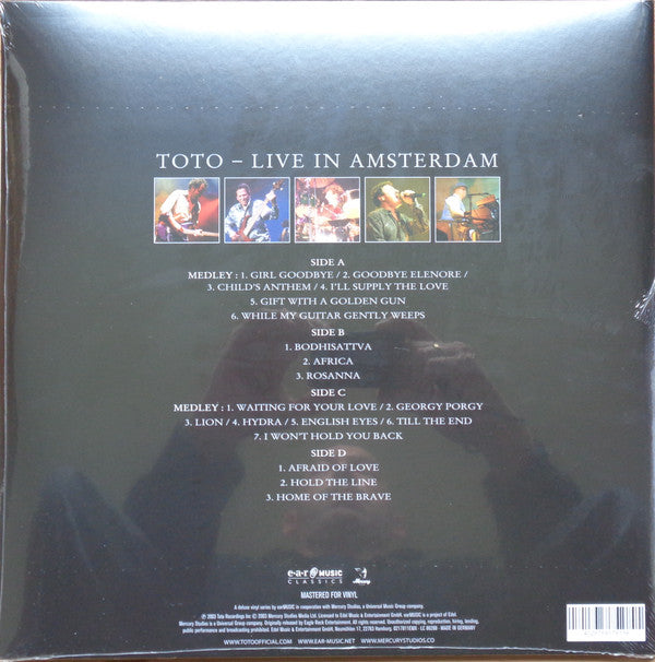 Toto : 25th Anniversary (Live In Amsterdam) (2xLP, Album, RE, 180)