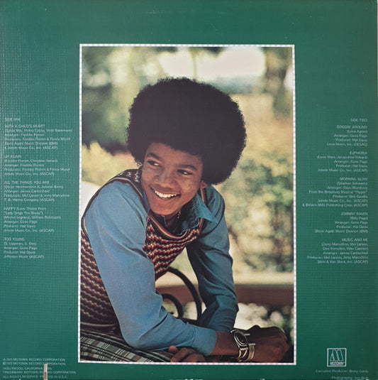 Michael Jackson : Music & Me (LP, Album)