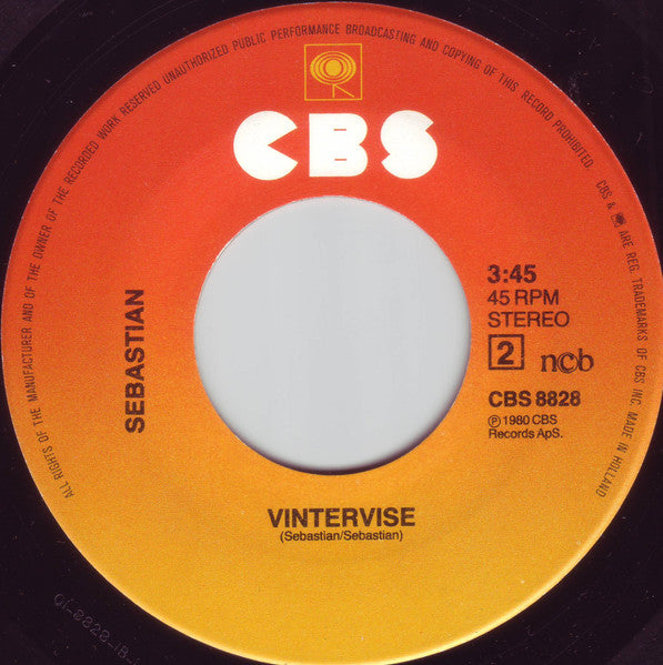 Sebastian (5) : Live (7", Single)