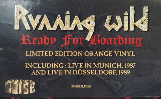 Running Wild : Ready For Boarding (2xLP, Album, Ltd, RE, RM, Ora)