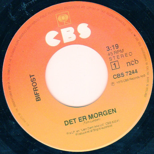 Bifrost (4) : Det Er Morgen (7")