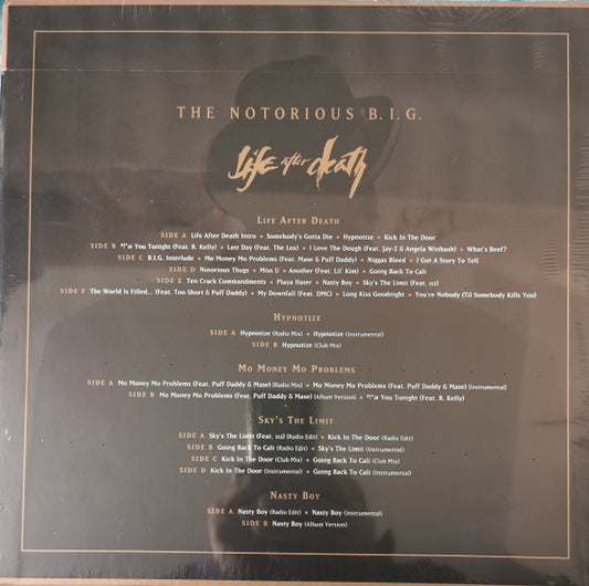 Notorious B.I.G. : Life After Death (25th Anniversary Super Deluxe Edition) (Box, Dlx + 3xLP, Album, RE, RP + 12", Single, RE +)