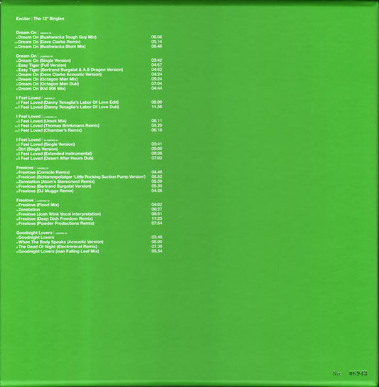 Depeche Mode : Exciter | The 12" Singles (Box, Comp, Ltd, Num + 12", Single, RE + 12", Singl)