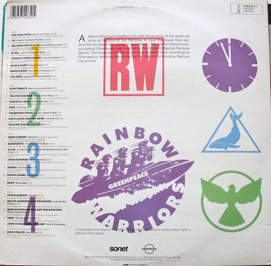 Various : Greenpeace Rainbow Warriors (2xLP, Comp, Gat)