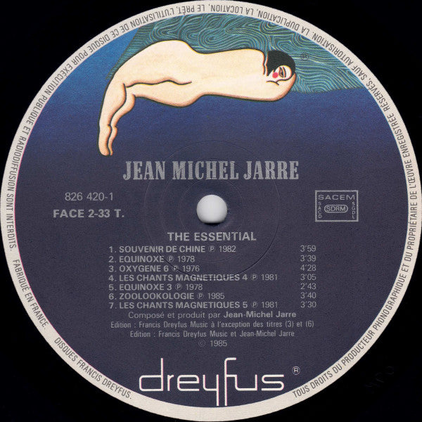 Jean-Michel Jarre : The Essential - 1976 • 1986 (LP, Comp)