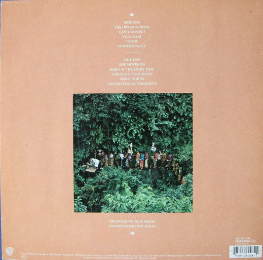 Paul Simon : The Rhythm Of The Saints (LP, Album)