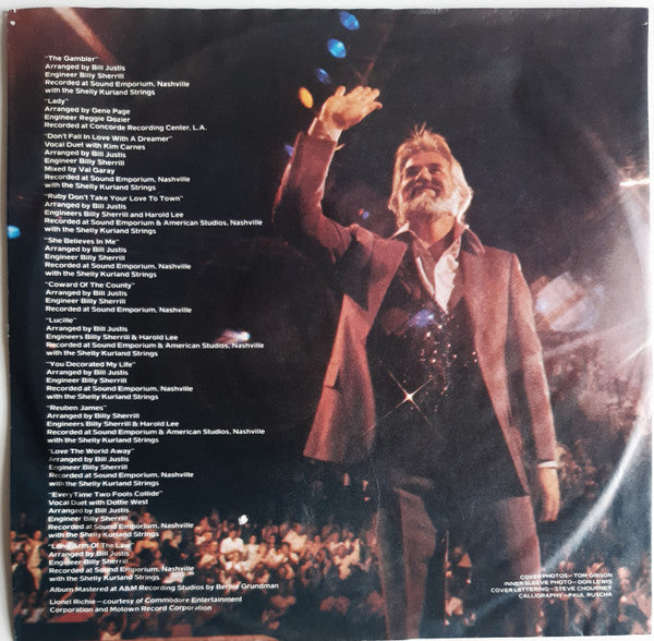 Kenny Rogers : Greatest Hits (LP, Comp, RE)