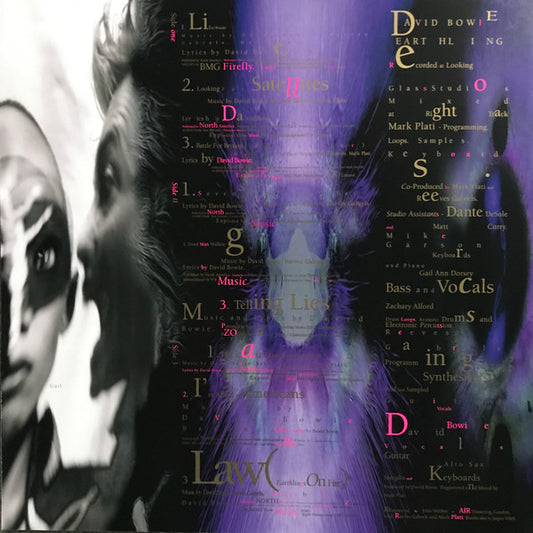 David Bowie - Earthling (LP) (Near Mint (NM or M-)) - Skanderborg Vinyl