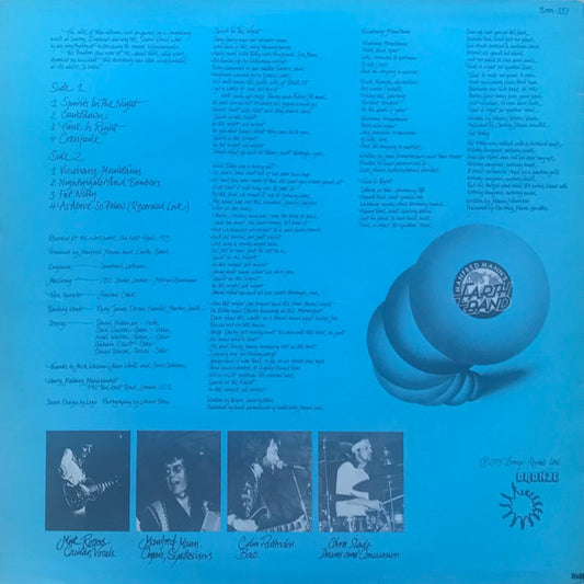 Manfred Mann's Earth Band : Nightingales & Bombers (LP, Album)