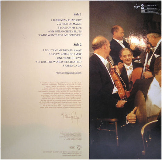 Elaine Paige - The Queen Album (LP) (Very Good Plus (VG+)) - Skanderborg Vinyl