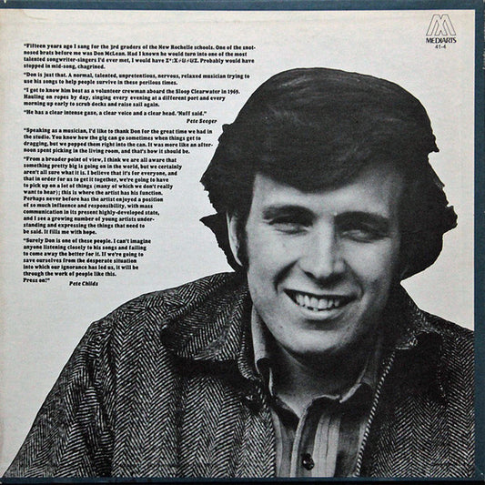 Don McLean : Tapestry (LP, Album)