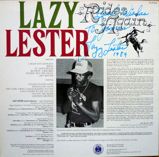 Lazy Lester : Rides Again (LP, Album)