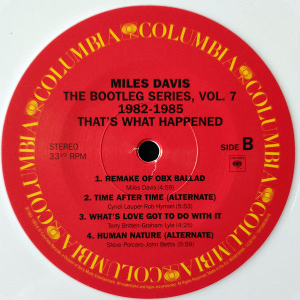 Miles Davis : That's What Happened 1982-1985 (The Bootleg Series, Vol. 7) (2xLP, Whi)