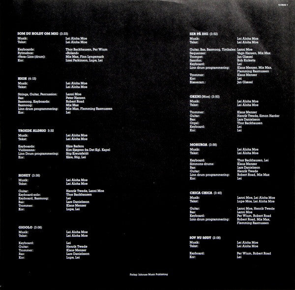Lei* : High (LP, Album)