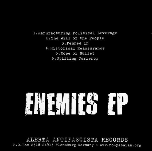 The Holy Mountain : Enemies EP (12", S/Sided, EP)