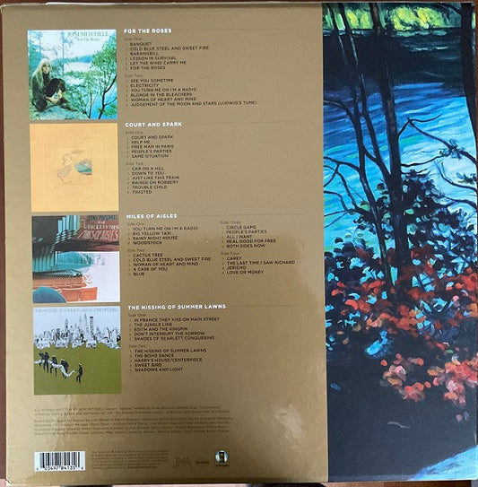 Joni Mitchell : The Asylum Albums (1972-1975) (LP, Album, RE, RM, 180 + LP, Album, RE, RM, 180 + )