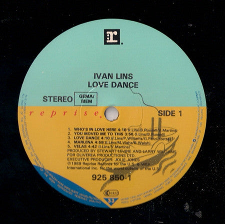 Ivan Lins : Love Dance (LP, Album)