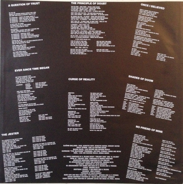 Mekong Delta : The Principle Of Doubt (LP, Album)