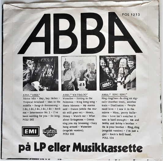 ABBA - SOS (7") (Very Good Plus (VG+)) - Skanderborg Vinyl