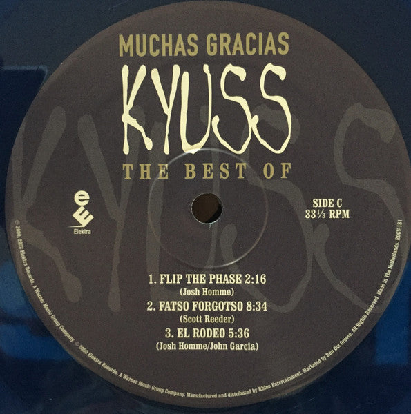 Kyuss : Muchas Gracias: The Best Of Kyuss (2xLP, Comp, Ltd, Num, RE, Blu)