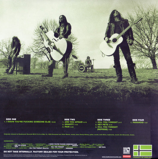 Type O Negative : The Origin Of The Feces (Not Live At Brighton Beach) (2xLP, Album, RE, RM, RP, Gre)