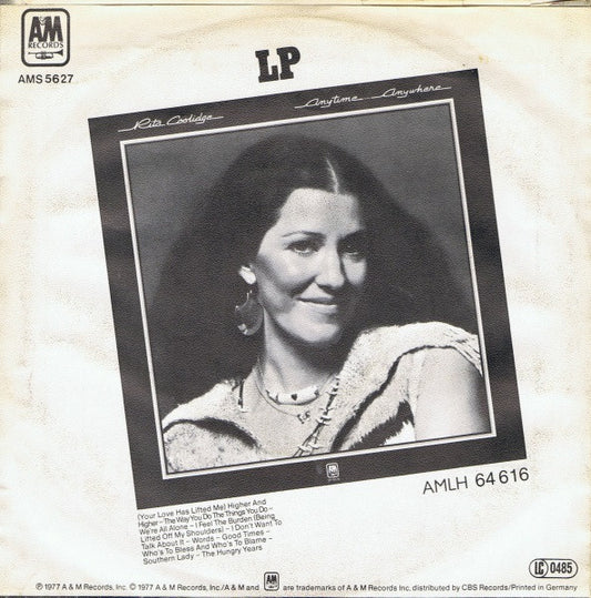 Rita Coolidge : The Way You Do The Things You Do (7", Single)