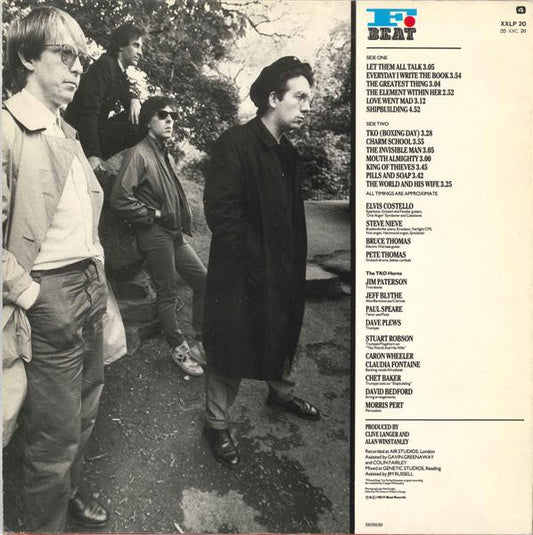 Elvis Costello & The Attractions - Punch The Clock (LP) (Very Good Plus (VG+)) - Skanderborg Vinyl