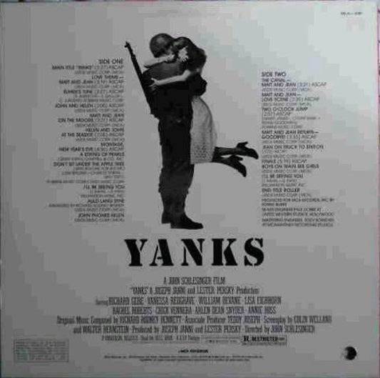 Richard Rodney Bennett : Yanks Original Motion Picture Soundtrack (LP, Album)