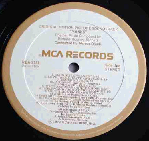 Richard Rodney Bennett : Yanks Original Motion Picture Soundtrack (LP, Album)