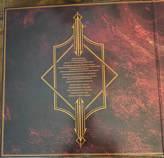 Obituary : Dying Of Everything (LP, Album, Ora)