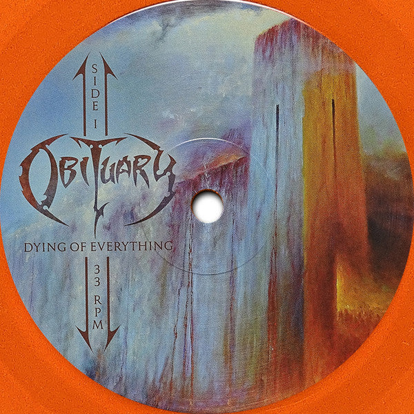 Obituary : Dying Of Everything (LP, Album, Ora)