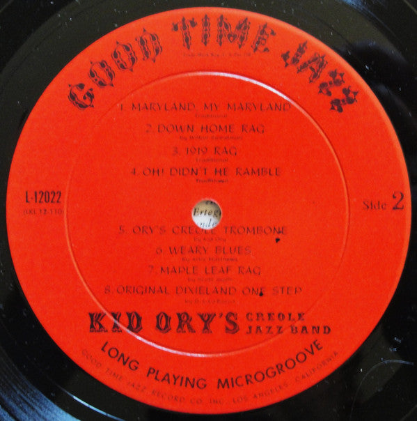 Kid Ory's Creole Jazz Band* : Tailgate! (LP)