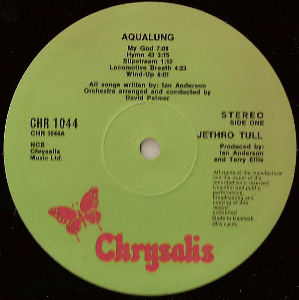 Jethro Tull : Aqualung (LP, Album, Gat)