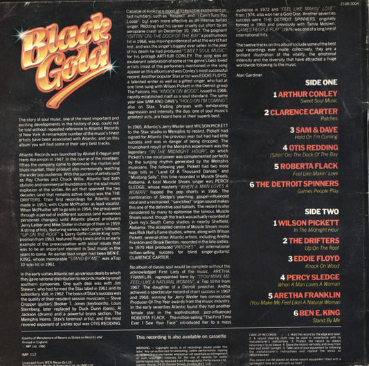 Various : Black Gold (LP, Comp)