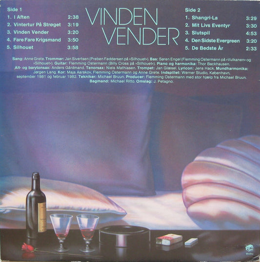 Anne Grete - Vinden Vender (LP) (Very Good Plus (VG+)) - Skanderborg Vinyl