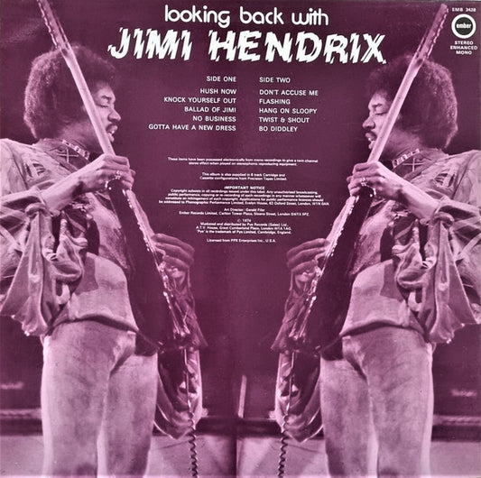 Jimi Hendrix : Looking Back With Jimi Hendrix (LP, Comp, Ste)