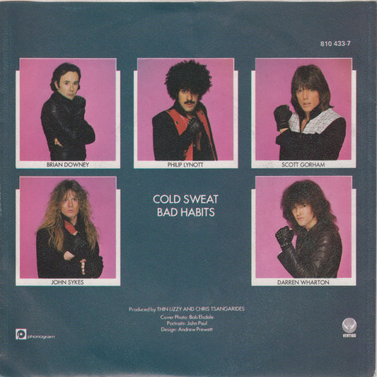 Thin Lizzy : Cold Sweat (7", Single)
