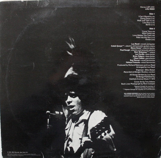 Lou Reed : Lou Reed (LP, Album)
