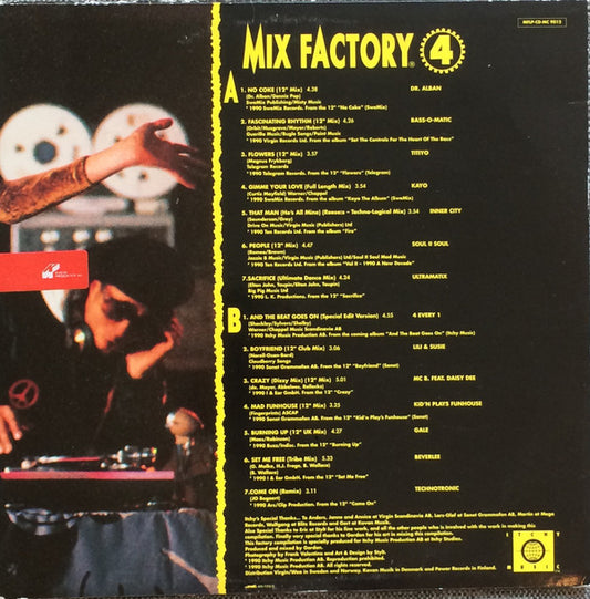 Various : Mix Factory - Club Mix Volume 4 (LP, Comp, Mixed)