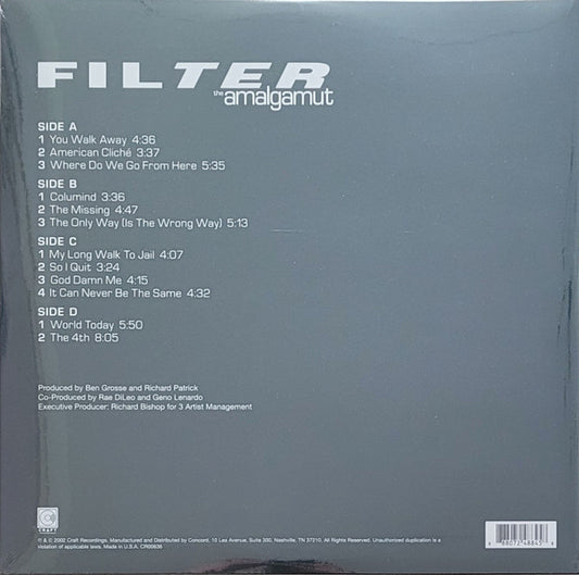 Filter - The Amalgamut (2xLP) (Mint (M)) - Skanderborg Vinyl