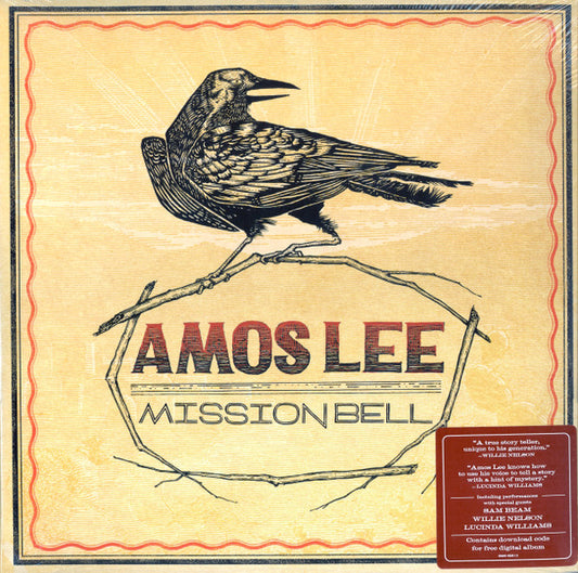 Amos Lee - Mission Bell (LP) (Near Mint (NM or M-)) - Skanderborg Vinyl