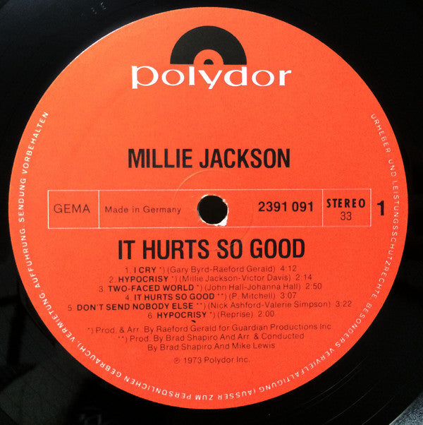 Millie Jackson : It Hurts So Good (LP, Album)