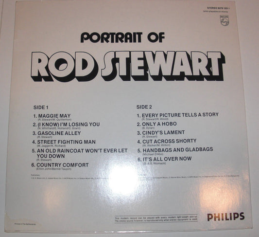 Rod Stewart : Portrait Of Rod Stewart (LP, Comp)